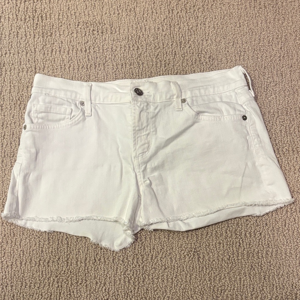 Citizens Of Humanity White Denim Shorts